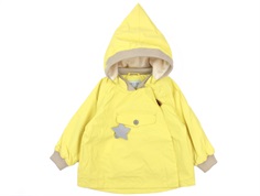 Mini A Ture transition jacket Wai fleece dusky citron